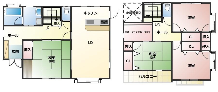 上東川津町中古住宅